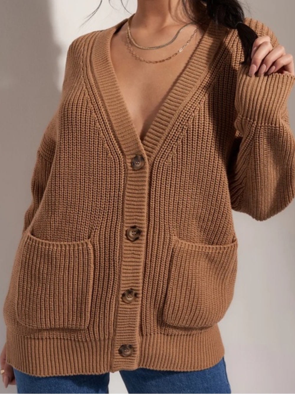 Callahan The Cardigan - Camel